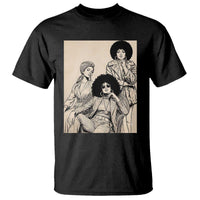 Vintage 70s Afro Queen Black Girl Pride Fashion T Shirt