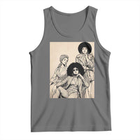 Vintage 70s Afro Queen Black Girl Pride Fashion Tank Top