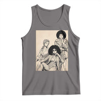Vintage 70s Afro Queen Black Girl Pride Fashion Tank Top