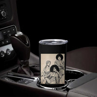 Vintage 70s Afro Queen Black Girl Pride Fashion Tumbler Cup