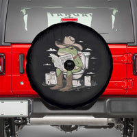 Funny Cowboy Frog Spare Tire Cover Not Now Partner My Tummy Hurts - Wonder Print Shop