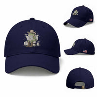 Funny Cowboy Frog Baseball Cap Not Now Partner My Tummy Hurts