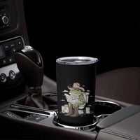 Funny Cowboy Frog Tumbler Cup Not Now Partner My Tummy Hurts