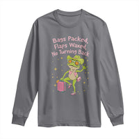 Funny Girls Trip Frog Long Sleeve Shirt Bags Packed Flaps Waxed - Wonder Print Shop