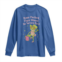 Funny Girls Trip Frog Long Sleeve Shirt Bags Packed Flaps Waxed - Wonder Print Shop
