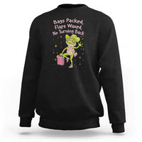 Funny Girls Trip Frog Sweatshirt Bags Packed Flaps Waxed - Wonder Print Shop