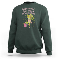 Funny Girls Trip Frog Sweatshirt Bags Packed Flaps Waxed - Wonder Print Shop