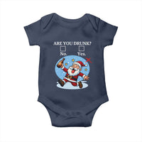 Funny Christmas Drinking Baby Onesie Are you Drunk Santa - Wonder Print Shop