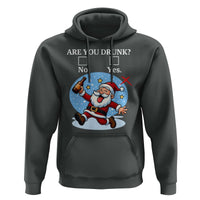 Funny Christmas Drinking Hoodie Are you Drunk Santa - Wonder Print Shop