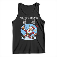 Funny Christmas Drinking Tank Top Are you Drunk Santa - Wonder Print Shop