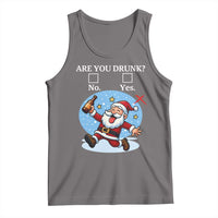 Funny Christmas Drinking Tank Top Are you Drunk Santa - Wonder Print Shop