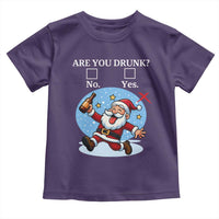 Funny Christmas Drinking Toddler T Shirt Are you Drunk Santa - Wonder Print Shop