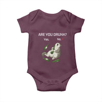 Cat Lover Humor Baby Onesie Are You Drunk Funny Beer Gift - Wonder Print Shop