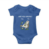 Cat Lover Humor Baby Onesie Are You Drunk Funny Beer Gift - Wonder Print Shop