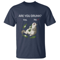 Cat Lover Humor T Shirt Are You Drunk Funny Beer Gift - Wonder Print Shop