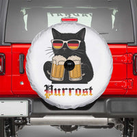 Oktoberfest Prost Cat Drinking Spare Tire Cover Funny Purrost German Beer Gift - Wonder Print Shop