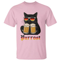 Oktoberfest Prost Cat Drinking T Shirt Funny Purrost German Beer Gift - Wonder Print Shop