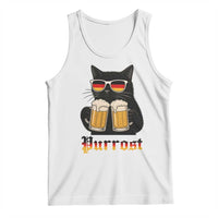 Oktoberfest Prost Cat Drinking Tank Top Funny Purrost German Beer Gift - Wonder Print Shop