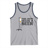 Funny Drinking Lover Tank Top This Guy Needs A Beer - Wonder Print Shop