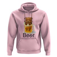 Funny Drinking Lover Hoodie Bear In Beer Glass - Wonder Print Shop