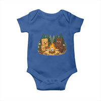 Funny Smores Camping Baby Onesie Marshmallow Chocolate Fire - Wonder Print Shop