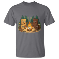 Funny Smores Camping T Shirt Marshmallow Chocolate Fire - Wonder Print Shop