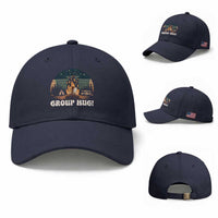 Funny Smores Camping Baseball Cap Group Hug