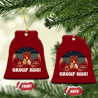 Funny Smores Camping Ceramic Ornament Group Hug - Wonder Print Shop