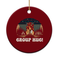 Funny Smores Camping Ceramic Ornament Group Hug - Wonder Print Shop