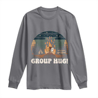 Funny Smores Camping Long Sleeve Shirt Group Hug - Wonder Print Shop