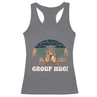 Funny Smores Camping Racerback Tank Top Group Hug - Wonder Print Shop