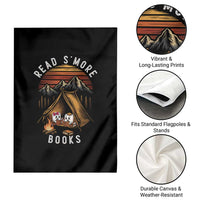 Book Lover Gift Garden Flag Read Smore Books Camping Humor - Wonder Print Shop