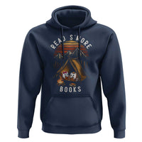Book Lover Gift Hoodie Read Smore Books Camping Humor - Wonder Print Shop