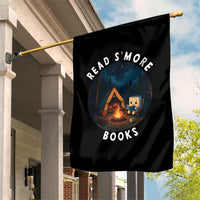 Camping Lover Garden Flag Read Smore Books Funny Smores - Wonder Print Shop