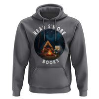 Camping Lover Hoodie Read Smore Books Funny Smores - Wonder Print Shop