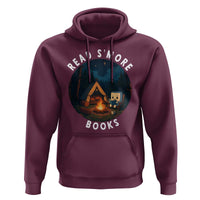 Camping Lover Hoodie Read Smore Books Funny Smores - Wonder Print Shop