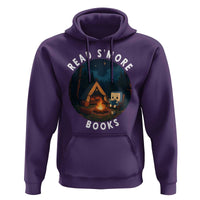 Camping Lover Hoodie Read Smore Books Funny Smores - Wonder Print Shop