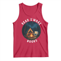 Camping Lover Tank Top Read Smore Books Funny Smores - Wonder Print Shop
