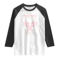Baby Boomers Raglan Shirt The Badass Generation Before All You Sissies Were Born - Wonder Print Shop