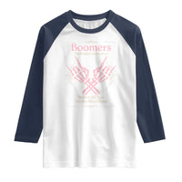 Baby Boomers Raglan Shirt The Badass Generation Before All You Sissies Were Born - Wonder Print Shop