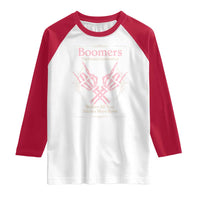 Baby Boomers Raglan Shirt The Badass Generation Before All You Sissies Were Born - Wonder Print Shop