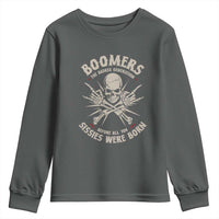 Baby Boomers Proud Youth Sweatshirt The Badass Generation Before All You Sissies Were Born - Wonder Print Shop