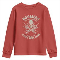 Baby Boomers Proud Youth Sweatshirt The Badass Generation Before All You Sissies Were Born - Wonder Print Shop