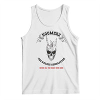 Baby Boomers The Badass Generation Funny Quote Gift Tank Top - Wonder Print Shop