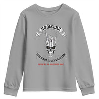 Baby Boomers The Badass Generation Funny Quote Gift Youth Sweatshirt - Wonder Print Shop