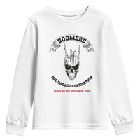 Baby Boomers The Badass Generation Funny Quote Gift Youth Sweatshirt - Wonder Print Shop