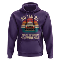Funny Baby Boomers Lots Of Memories No Evidence Gift Hoodie - Wonder Print Shop