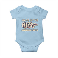 Made In The 60s Original Parts Baby Onesie Funny Boomers Birthday Gift - Wonder Print Shop
