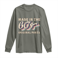 Made In The 60s Original Parts Long Sleeve Shirt Funny Boomers Birthday Gift - Wonder Print Shop