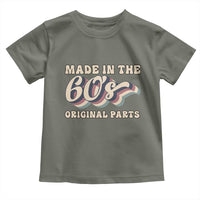Made In The 60s Original Parts Toddler T Shirt Funny Boomers Birthday Gift - Wonder Print Shop
